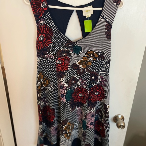 Maeve Floral A-Line Multicolor Dress - Size S - Picture 4 of 14